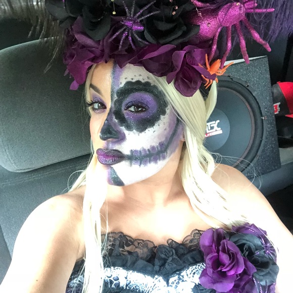 Homemade Day of the Dead 💀 costume & accessories - Picture 5 of 8